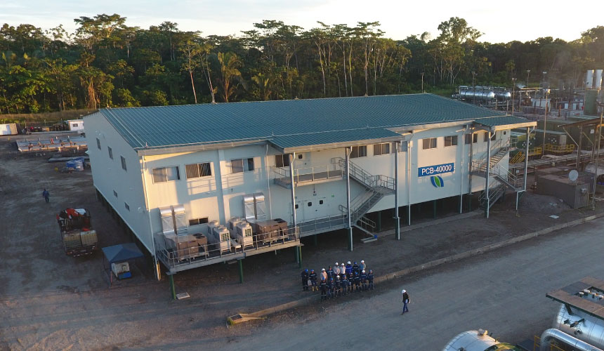 Constructora de infraestructura eléctrica Ecuador 1