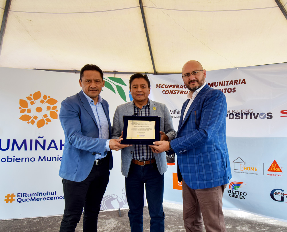 SEDEMI contributes to the safety and  well-being of Cantón Rumiñahui´s community