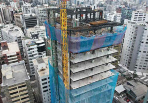 Construcción edificio Xoe en Quito 2