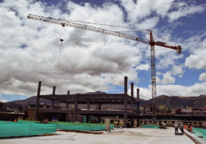 Construcción centro comercial Quito Paseo del Sur 2