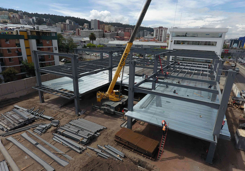 Construcción de edificio Quito Equivida