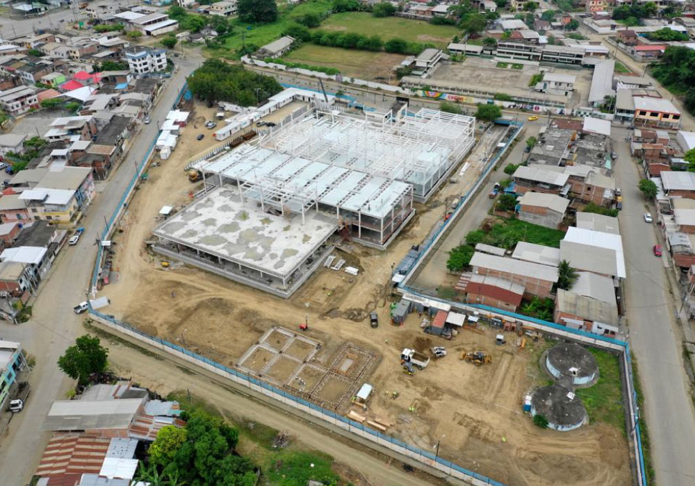 Construcción de hospitales en Ecuador 1