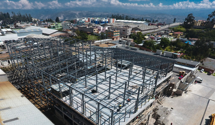 Constructora infraestructura metálica galpones Quito 1