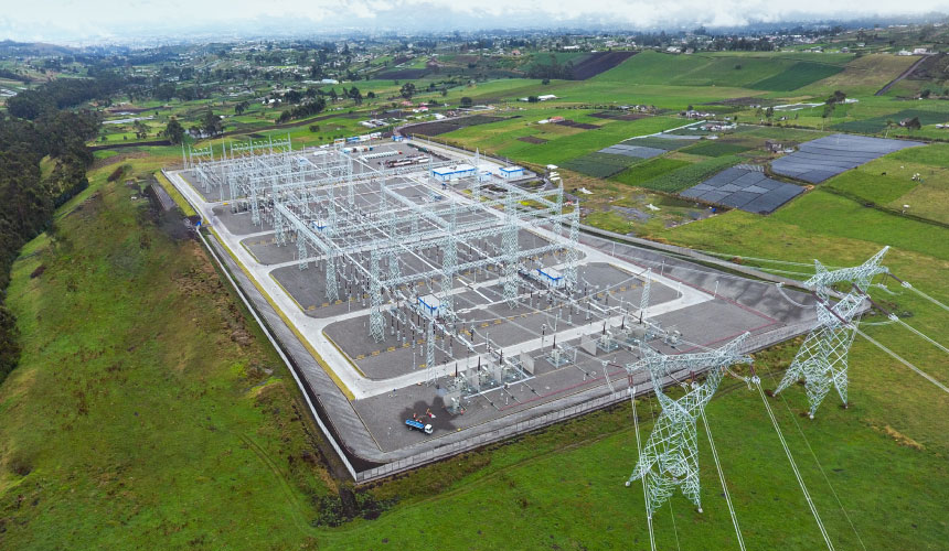 Constructora de infraestructura eléctrica Ecuador 5