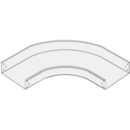 Sedemi bandejas portacables - Curva Horizontal (H90D)