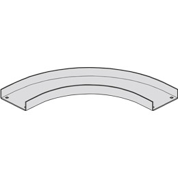 Sedemi bandejas portacables - Curva Horizontal (H90DU)